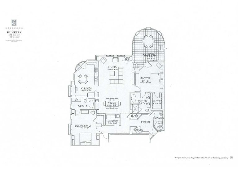 Dunkirk floor plan, Rosewood at Providence